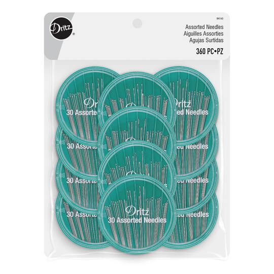 Dritz® Assorted Silver Hand Needles, 360ct.